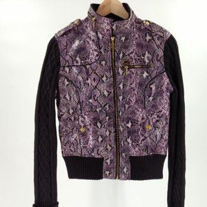 Purple Sweater Jacket